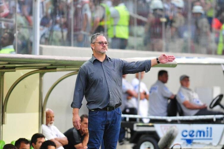 Rogrio Micale - Dirigiu o Atltico durante o Brasileiro de 2017.