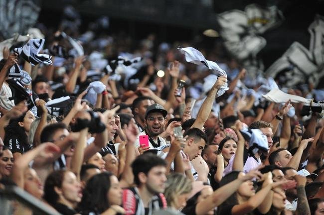 Fotos da festa da torcida do Atltico no Mineiro na partida contra o Corinthians pela 31 partida pelo Brasileiro