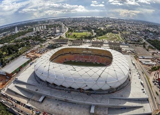 Arena da Amaznia, em Manaus - 44.310 pessoas
