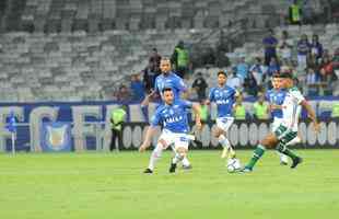 Cruzeiro e Palmeiras mediram foras, no Mineiro, pela oitava rodada do Campeonato Brasileiro