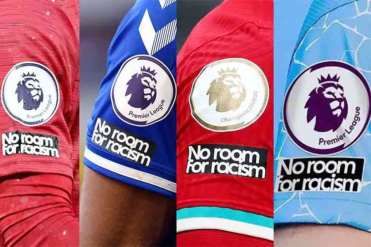 Luta contra o racismo: jogadores da Premier League continuarão se