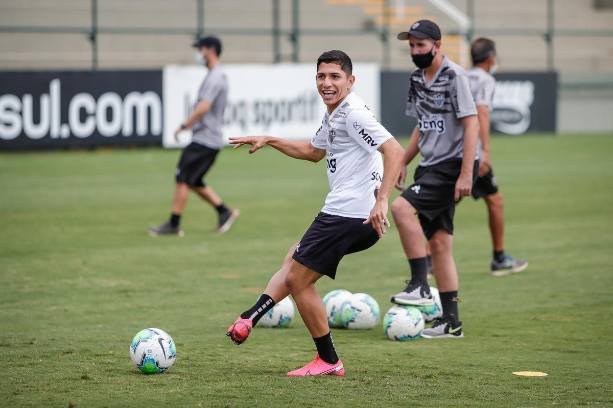 Atltico se prepara para jogo contra o Internacional