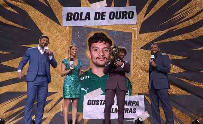 Jogadores do Palmeiras celebram ttulo brasileiro