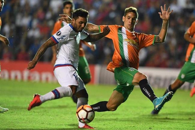 2018 - Banfield (ARG) e Nacional (URU) empataram por 2 a 2 na Argentina. No jogo de volta, vitria dos uruguaios por 1 a 0.