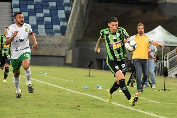 América e Cuiabá se enfrentaram na Arena Pantanal, pela Série B