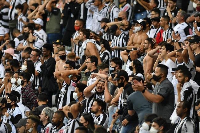 Fotos da torcida do Atltico na volta ao Mineiro no duelo contra o River Plate, pelas quartas de final da Copa Libertadores