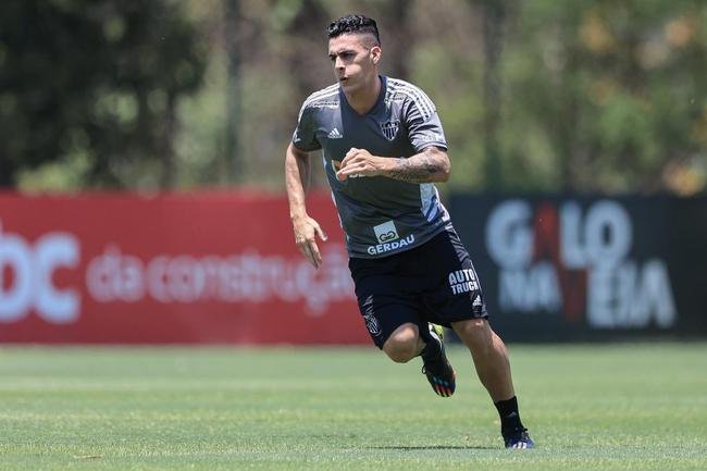 Treino do Atltico na Cidade do Galo, na manh desta tera-feira (11/10).