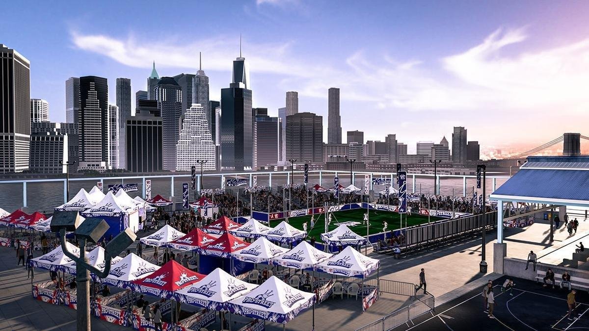 Fifa 21: quadras de futebol do Volta. Nova York