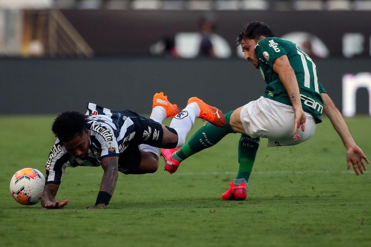 Fotos da deciso da Copa Libertadores 2020 entre Palmeiras e Santos, no Maracan, no Rio de Janeiro (AFP / Mauro Pimentel / Ricardo Moraes /  Silvia Izquierdo)