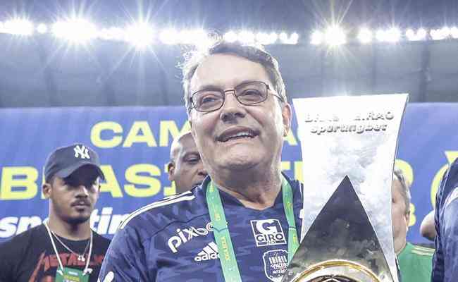 Pedro Loureno  dono dos Supermercados BH e patrocinador do Cruzeiro