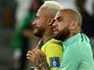 Jogadores do Brasil choram desolados com a eliminao; veja fotos