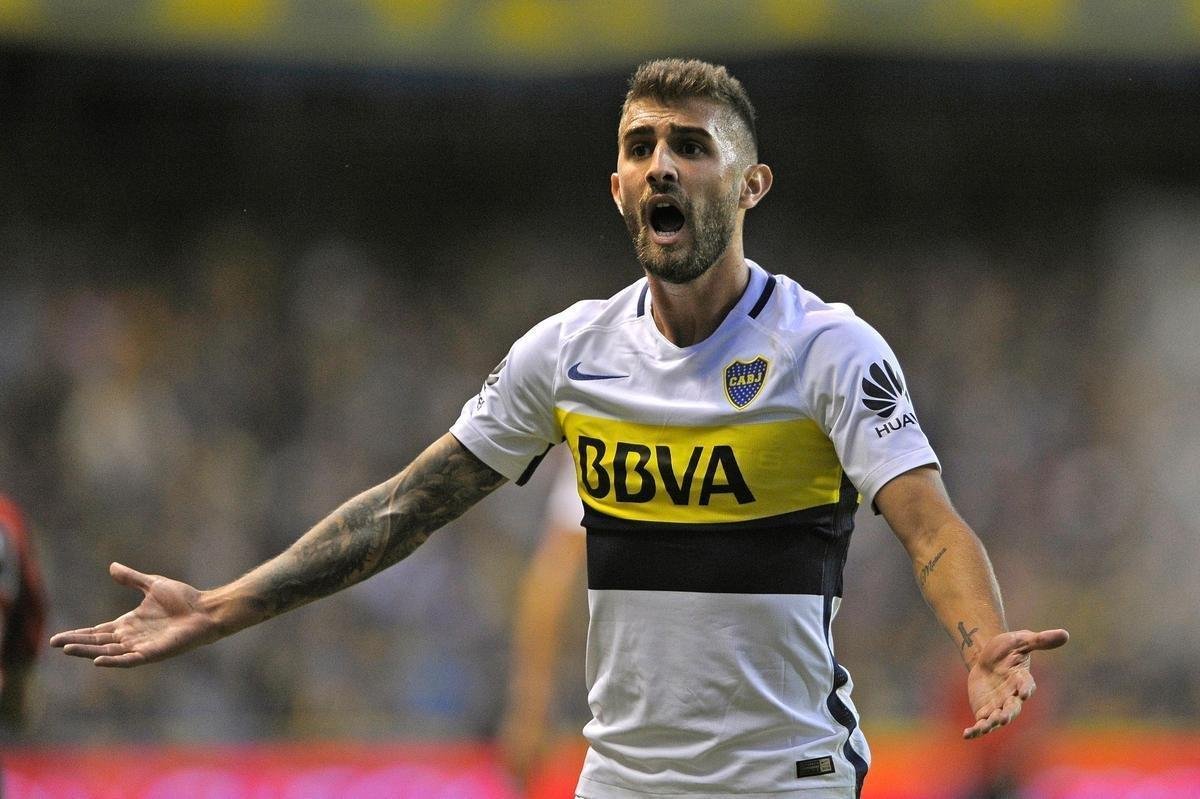 Gino Peruzzi - lateral-direito se transferiu do Boca Juniors para o Nacional