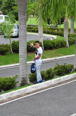 Cruzeiro iniciou temporada 2018 com reapresentao do elenco nesta quarta-feira; na foto, o lateral Egdio