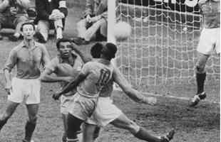 Pel na Copa de 1958, na Sucia, a primeira conquistada pelo Brasil