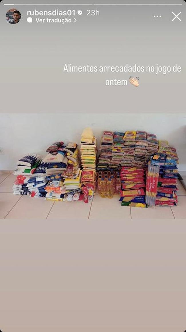 Lateral-esquerdo/meio-campista Rubens participou de jogo beneficente.