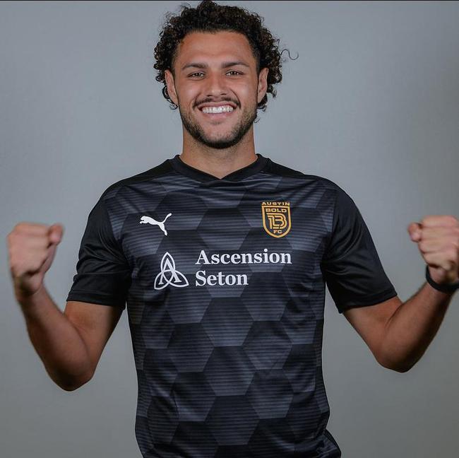 O zagueiro Gustavo Rissi, de 23 anos, está emprestado ao Austin Bold-EUA, clube pelo qual disputou 26 jogos.