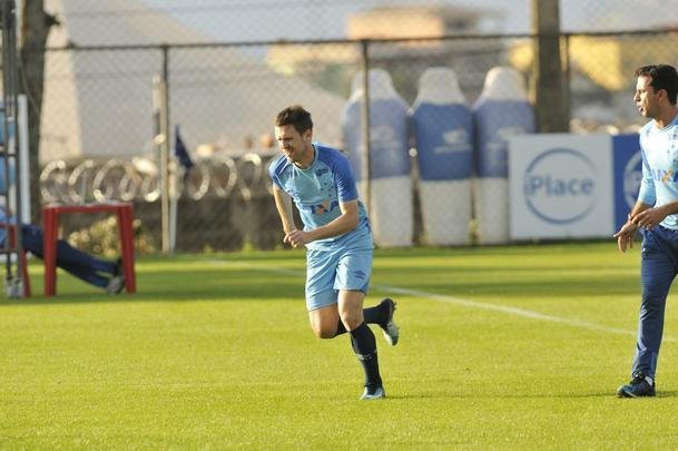 Imagens do treino do Cruzeiro desta quinta-feira, 12 de julho, na Toca da Raposa II