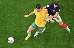 Imagens do jogo entre Frana e Austrlia, pelo Grupo D da Copa do Mundo