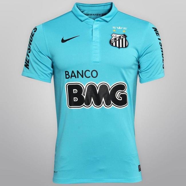 Em 2012, o Santos lanou uniforme azul para celebrar os 100 anos