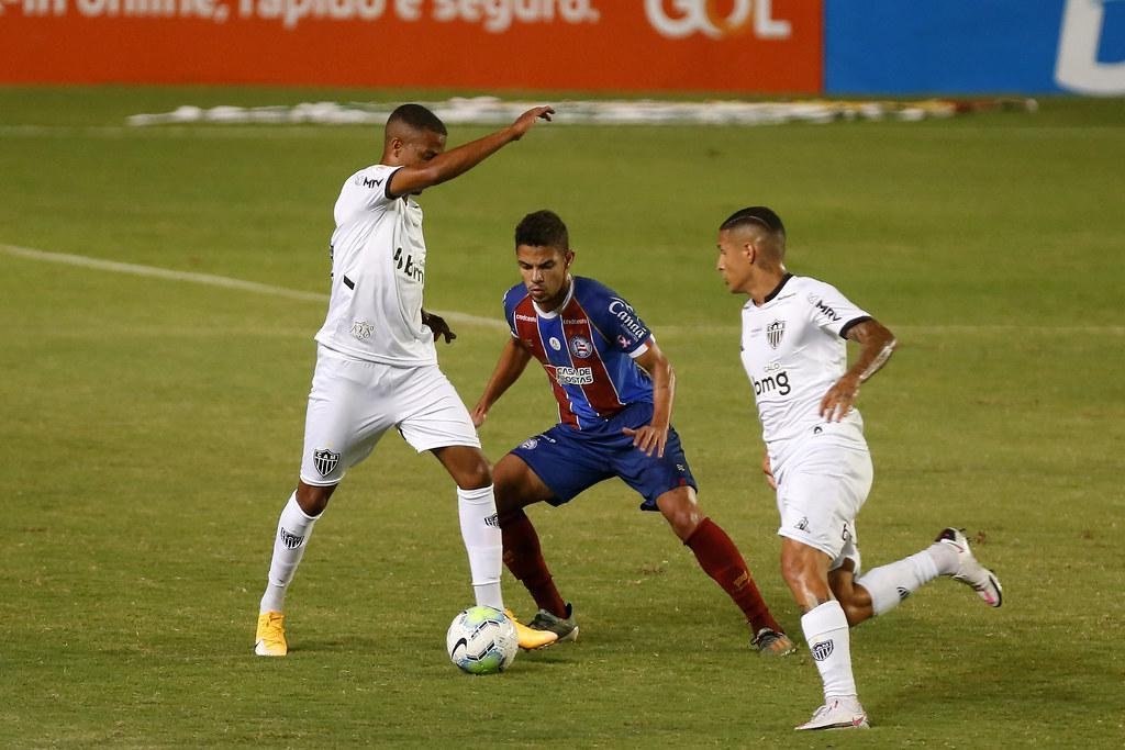 Bahia x Atltico: veja fotos do jogo em Salvador