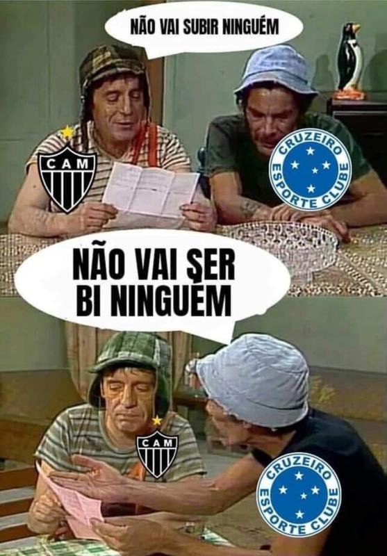 Cruzeiro empata com Cuiabá e praticamente sepulta chance de volta à Série A em 2021. Com permanência quase certa na Segundona por mais um ano, rivais tiram sarro nas redes sociais.