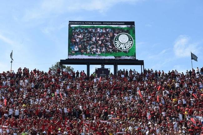 Torcida do Flamengo na final da Libertadores