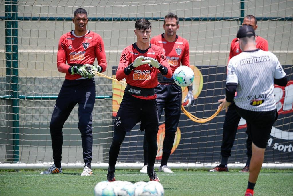 Fotos do treino: Atlético se prepara para enfrentar o Corinthians