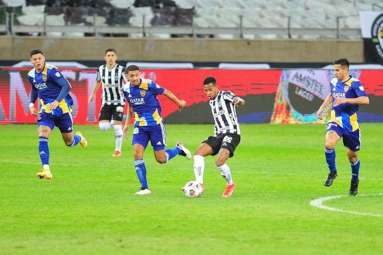 Fotos do jogo entre Atltico e Boca Juniors, no Mineiro, em Belo Horizonte, pela volta das oitavas de final da Copa Libertadores 2021