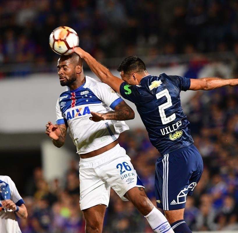 Fotos de Universidad de Chile x Cruzeiro, no Estdio Nacional, pela fase de grupos da Copa Libertadores