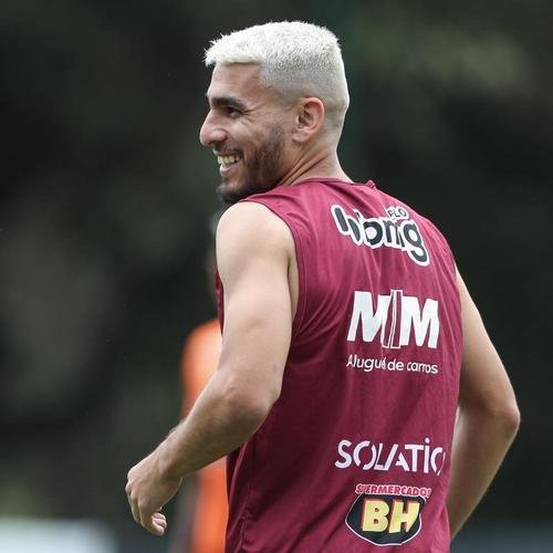 Treinamento do Atlético neste sábado, após o título brasileiro