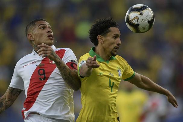 Fotos da decisão da Copa América entre Brasil e Peru, no Maracanã