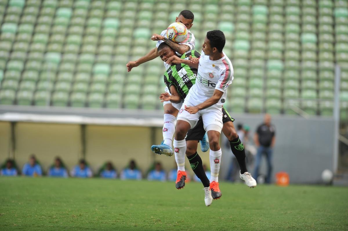 Amrica e Boa Esporte empataram em jogo movimentado no Independncia 