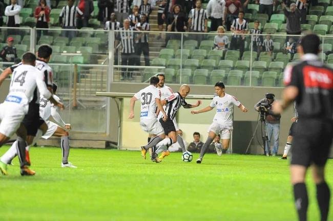 Atl�tico e Santos se enfrentaram, no Independ�ncia, pela 13� rodada do Campeonato Brasileiro