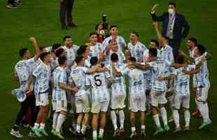 Argentina ficou com o título após bater o Brasil por 1 a 0 na final