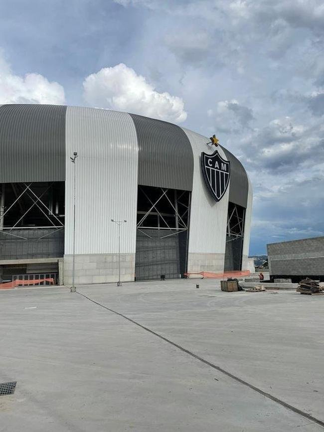 Fotos da visita feita por pessoas com deficincia na Arena MRV, nesta quinta-feira (9/2)
