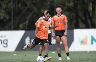 Atltico fecha preparao para enfrentar o Juventude; veja fotos