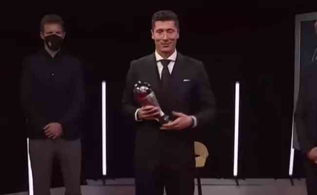 The Best: Lewandowski é eleito o melhor jogador do mundo pela Fifa