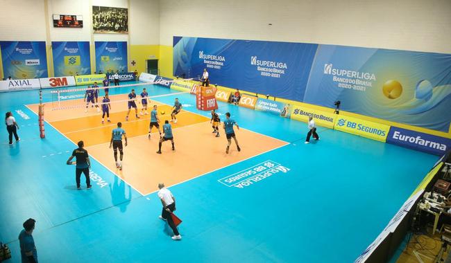 Minas abriu srie semifinal contra o Itapetininga com vitria por 3 a 0, em Saquarema