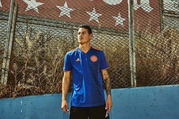 Colômbia - segundo uniforme (Adidas)