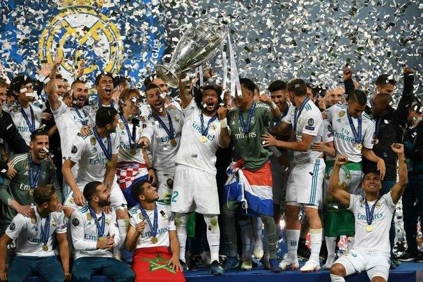 Festa do Real Madrid com a conquista da 13 Liga dos Campees, a terceira de forma seguida