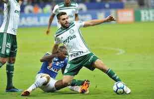 Fotos do segundo tempo de Cruzeiro e Palmeiras, no Mineiro, pelo Brasileiro