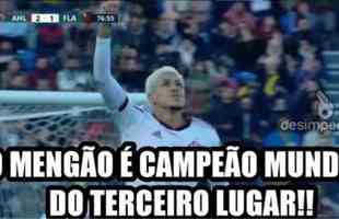 Memes do Flamengo terceiro colocado do Mundial