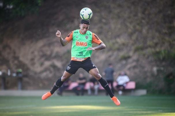 Fotos do último treino do Atlético antes do jogo com o Grêmio