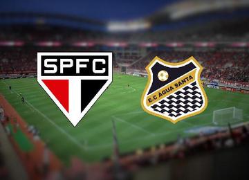 Confira o resultado da partida entre Água Santa e São Paulo