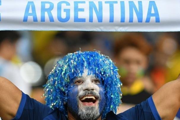 Fotos das torcidas de Brasil e Argentina, no Mineiro, no clssico vlido pela semifinal da Copa Amrica