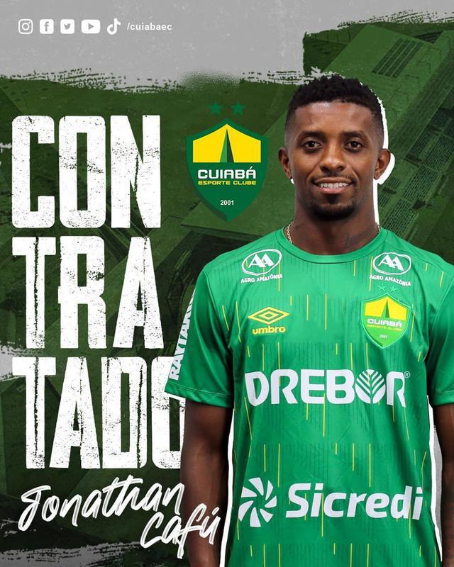 Jonathan Caf, atacante (Cuiab)
