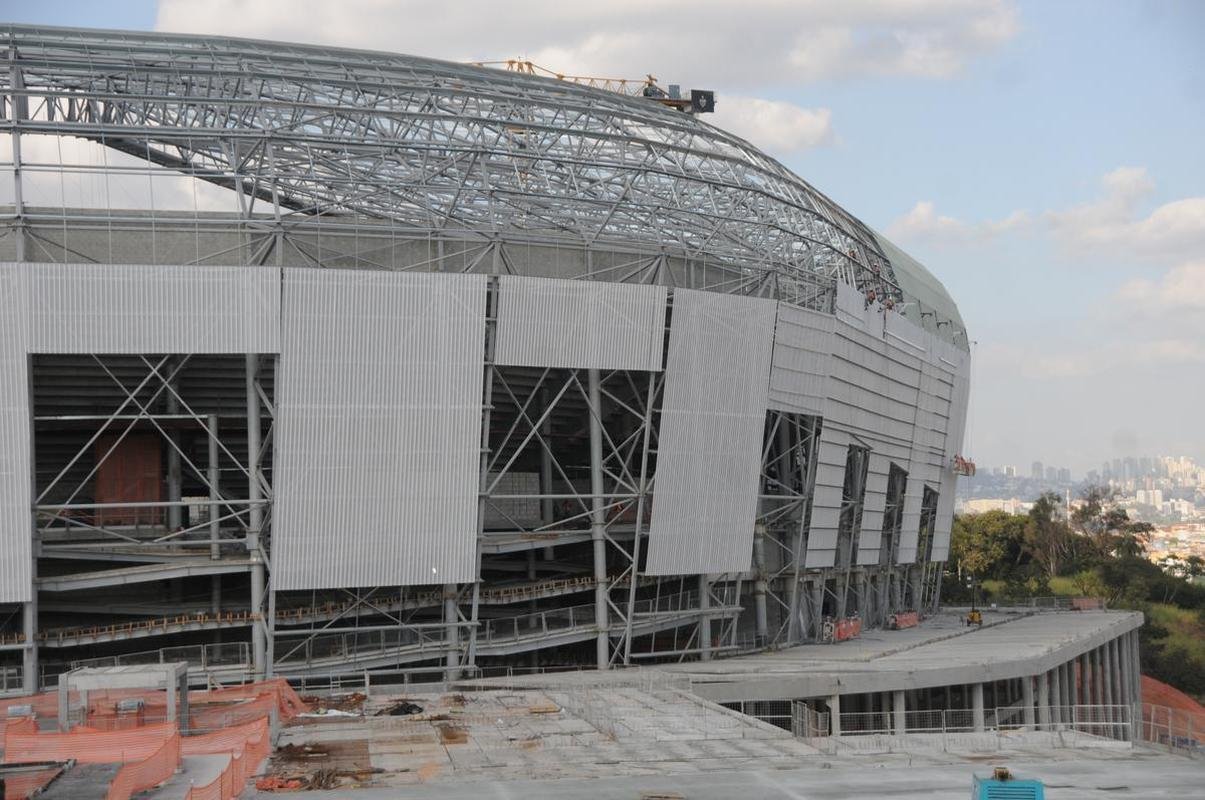 Futuro estdio do Galo, Arena MRV est com 60% das obras concludas