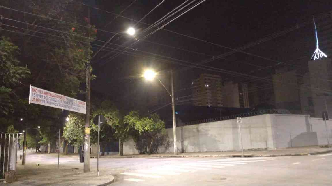 Cruzeiro: faixas afixadas no Barro Preto pedem a sada de Paulo Csar Pedrosa da presidncia do Conselho Deliberativo