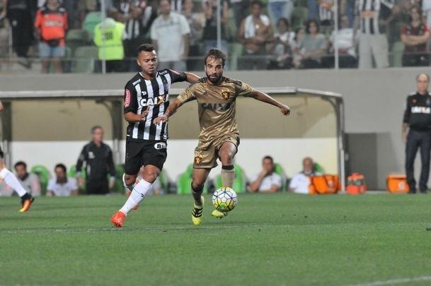 Imagens do jogo entre Atltico e Sport no Independncia