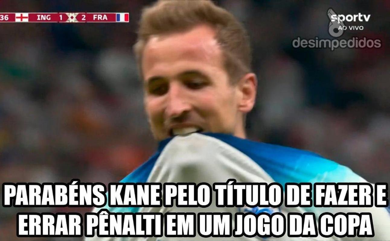 Memes da derrota da Inglaterra para a Frana e consequente eliminao da Copa